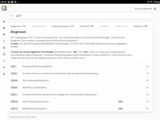 HMK digital |Heilmittelkatalog android App screenshot 6